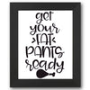 Get Your Fat Pants Ready Stencil