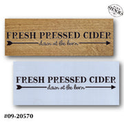 Fresh Pressed Cider Stencil