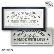 Old Country Kitchen Stencil