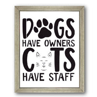 Dogs Have Owners Stencil