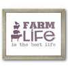 Farm Life is the Best Life Stencil