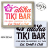 Aloha Tiki Bar Stencil