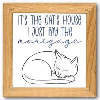 It's the Cat's House Stencil