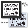 Welcome to the Farm Stencil