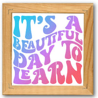 It's a Beautiful Day to Learn Stencil