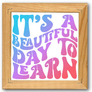 It's a Beautiful Day to Learn Stencil