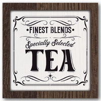 Specially Selected Tea Stencil