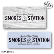 Smores Station Stencil