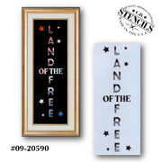 Land of the Free Stencil