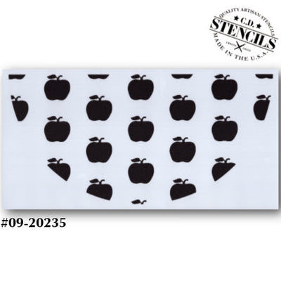 Convertibles: Apples Stencil
