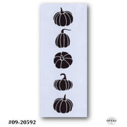 Pumpkin Stack Stencil