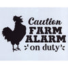 Farm Alarm Stencil