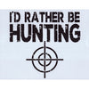 I'd Rather Be Hunting Stencil