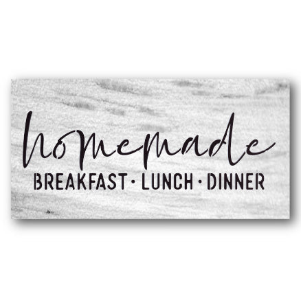 Homemade Breakfast Lunch Dinner Stencil | CD Stencils