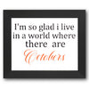 World Where There are Octobers Stencil