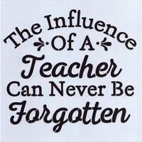 The Influence of a Teacher Stencil