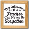 The Influence of a Teacher Stencil