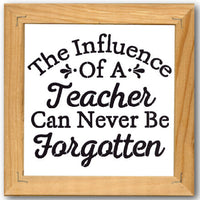 The Influence of a Teacher Stencil