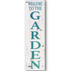 Welcome to the Garden Vertical Stencil