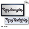 Convertibles: Happy Thanksgiving Stencil