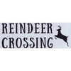 Reindeer Crossing Stencil