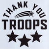 Thank You Troops Stencil