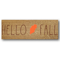 Hello Fall Stencil