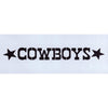 Cowboys Stencil