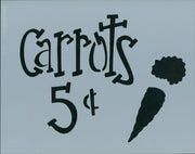 Carrots 5¢