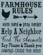 Farmhouse Rules