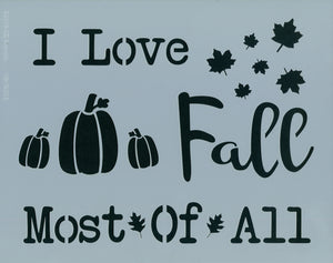 I Love Fall Most of All