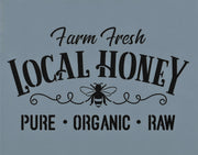 Local Honey Stencil