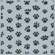 Paws Background Stencil