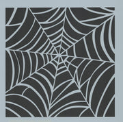 Spiderweb Background Stencil