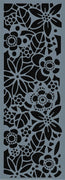 Mini Floral Background Stencil