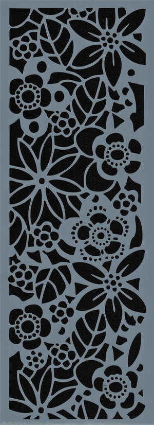 Mini Floral Background Stencil