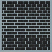 Brick Background Stencil