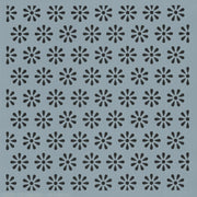 Flower Background Stencil