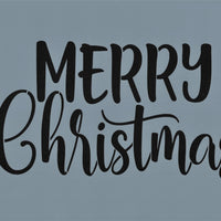 Merry Christmas #2 Stencil