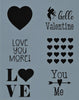 Word Blocks: Cupid Stencil