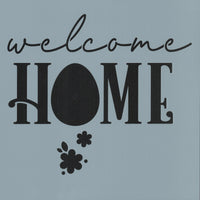 Welcome Home Floral Eggs Stencil