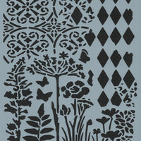 Botanic Collage Stencil