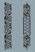Lace Border Stencil #4