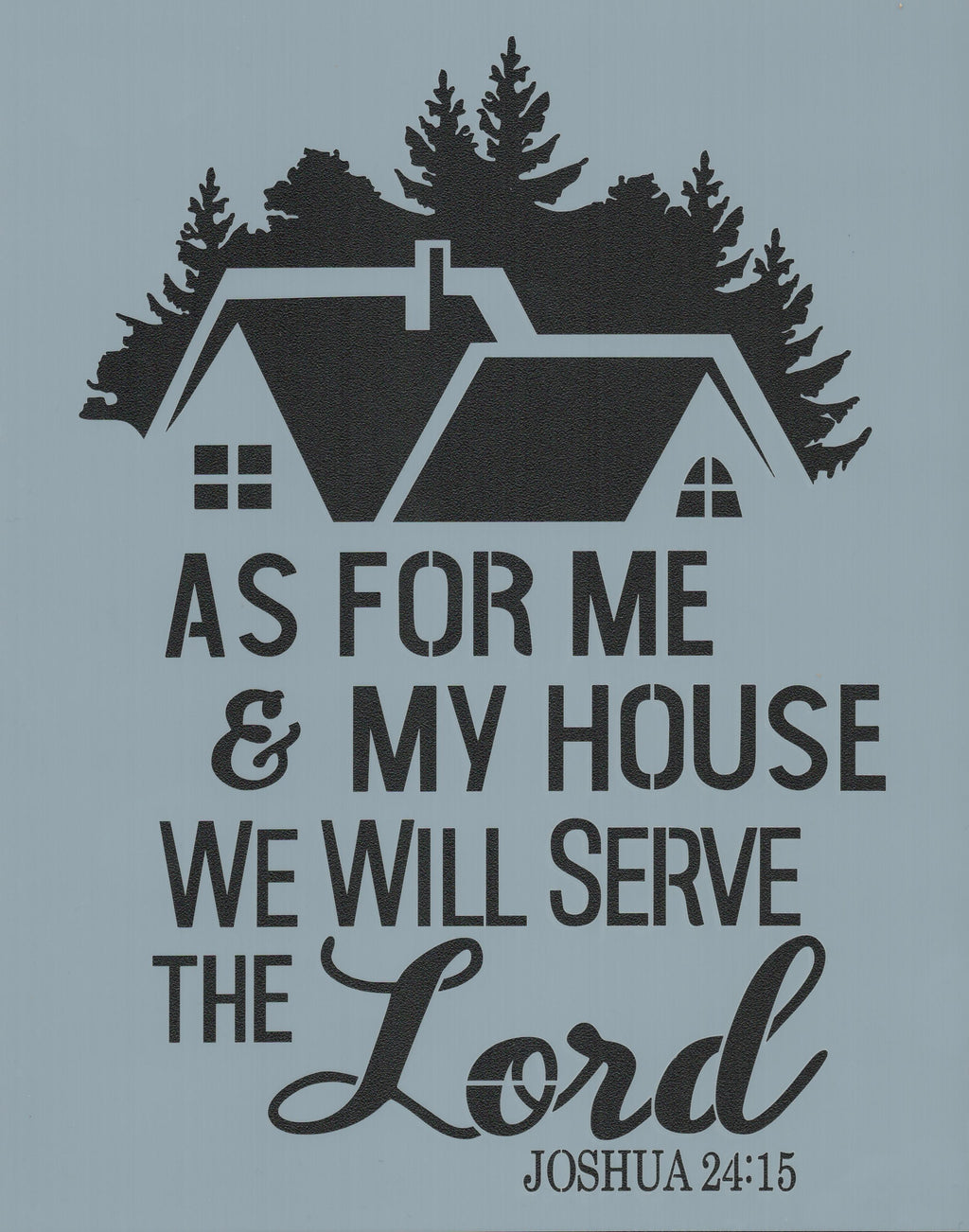 Joshua 24:15 Stencil | CD Stencils joshua-24-15-stencil-cd-stencils