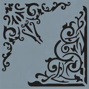 Decorative Corners #1 Stencil