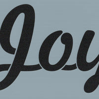 Simple Sayings:  Joy Script Stencil
