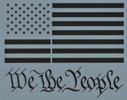 We the People Stencil