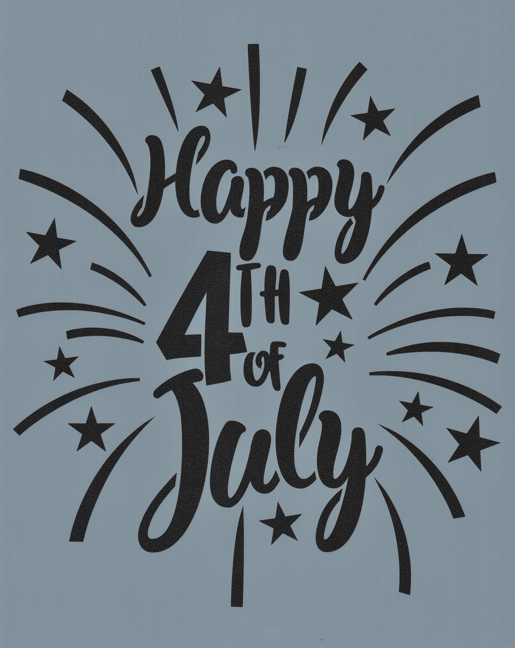 happy 4th of july clipart black and white