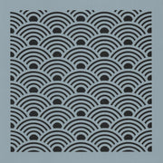 Rainbow Background Stencil