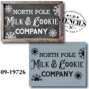 North Pole Cookie Company Stencil